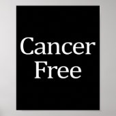 Poster Sans cancer - (Devant)