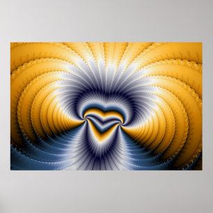 Poster Sans dieu - Fractal