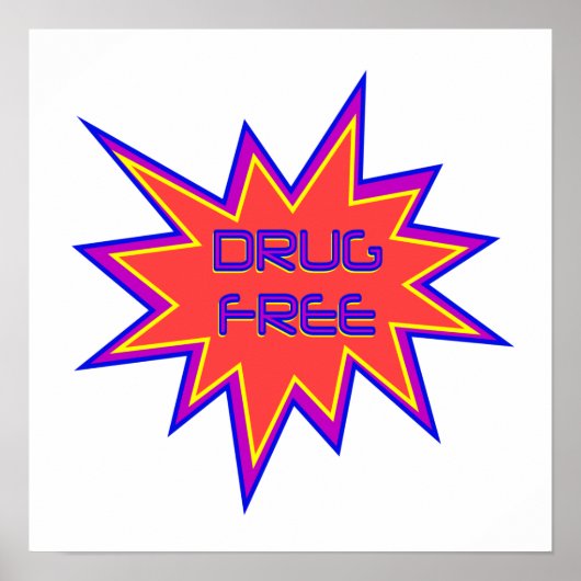 Poster Sans drogue (Devant)