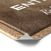 Poster Sans enthousiasme _Devis Emerson - imprimer (Coin)