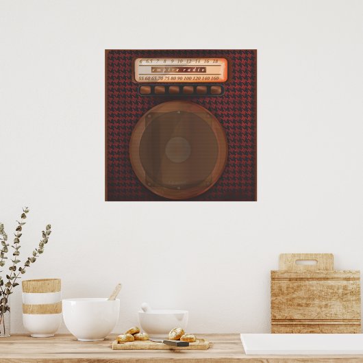 Poster sans fil (Cuisine)