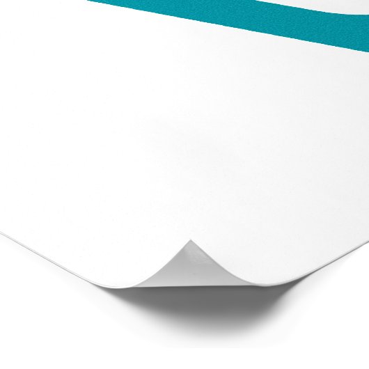 Poster Sans gluten (Coin)