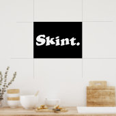Poster Sans le sou. (Cuisine)