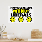 Poster Sans libéraux ! (Cuisine)