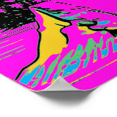 Poster Sans peur - Snowboardeur (Coin)