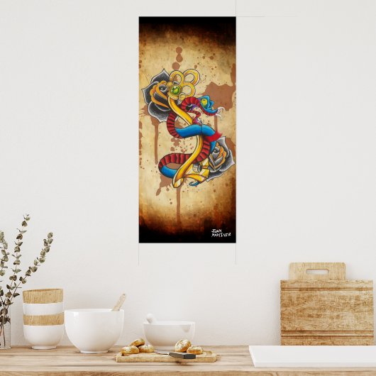 Poster "sans titre" (Cuisine)