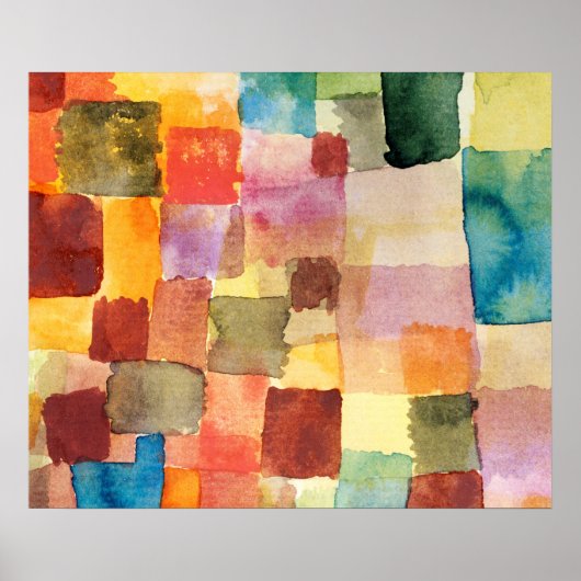 Poster Sans titre (1914) de Paul Klee (Devant)