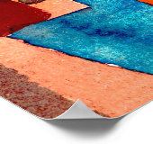 Poster Sans titre (1914) de Paul Klee. (Coin)