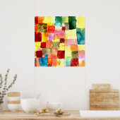 Poster Sans titre (1914) de Paul Klee. (Cuisine)