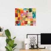 Poster Sans titre (1914) par Paul Klee (Bureau à domicile)