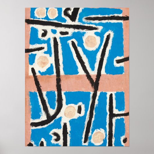 Poster Sans titre, 1938 par Paul Klee (Devant)