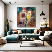 Poster Sans titre 2 de Paul Klee, Art Abstrait