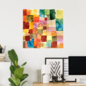 Poster Sans titre par Paul Klee (Bureau à domicile)