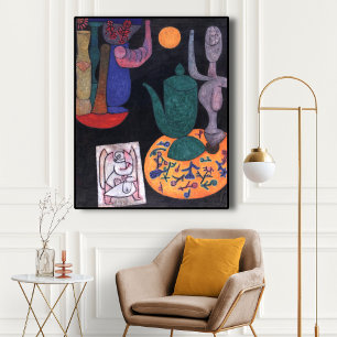 Poster Sans titre (Vie morte) de Paul Klee, Art Abstrait