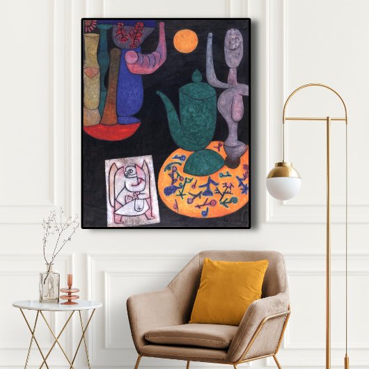 Poster Sans titre (Vie morte) de Paul Klee, Art Abstrait