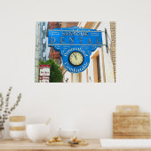 Poster Sansome dentaire (Cuisine)