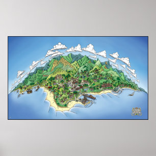Poster Santa Barbaratopia