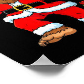 Poster Santa Bigfoot Christmas Tree Sasquatch 67 Six Seve (Coin)