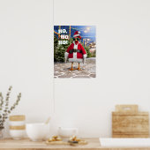 Poster Santa Chicken (Cuisine)