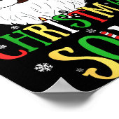 Poster Santa Christmas Squad Black Men African American P (Coin)