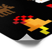 Poster Santa Christmas Tree Deer Snowman Bell Gift Xmas X (Coin)