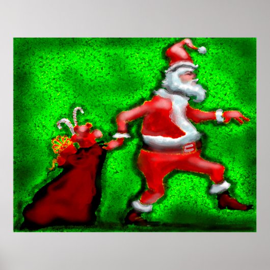 Poster Santa Claus (Devant)