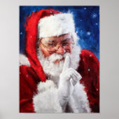 Poster santa claus (Devant)