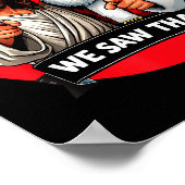 Poster Santa Claus And Jesus Christ I Saw That Funny Chri (Coin)