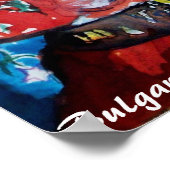 POSTER SANTA CLAUS AVEC VIOLIN (Coin)