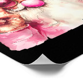 Poster Santa Claus Blowing Bubble Gum Nk Sungles Christma (Coin)