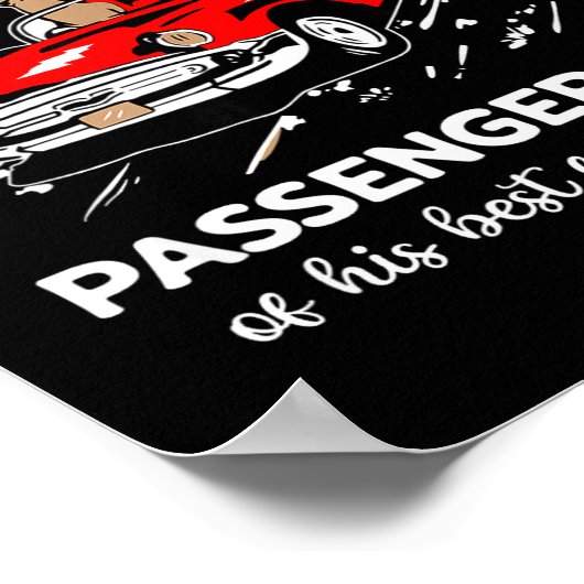 Poster Santa Claus Hanging Out The Penger Side (Coin)