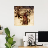 Poster « Santa Claus » par Arthur Rackham (Bureau à domicile)
