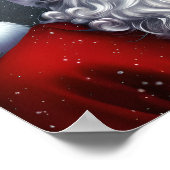 Poster Santa Clause Fermer (Coin)