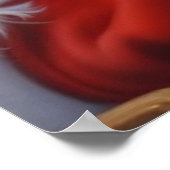 Poster Santa Clause Joyeux Noël Bonne année (Coin)