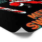 Poster Santa Dunking Merry Swishmas Basketball Christmas  (Coin)