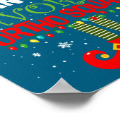 Poster Santa Favorite Ortho Squad Elf Orthodontist Christ (Coin)