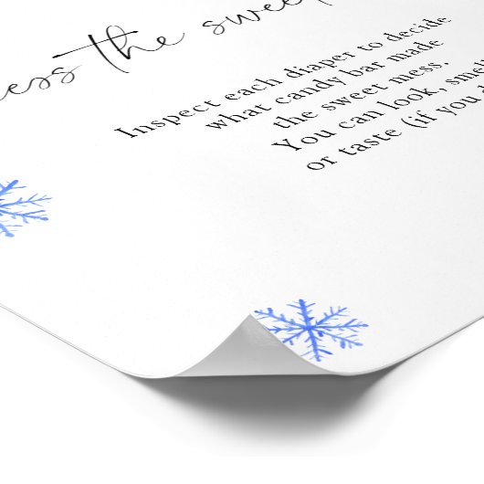 Poster Santa hat - devinez la douce pagaille (Coin)