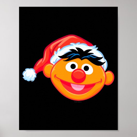 Poster Santa Hat Ernie  (Devant)