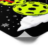 Poster Santa Hat Snowman Xmas Funny Ckleball Lover Christ (Coin)