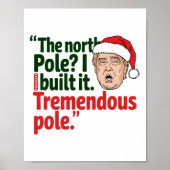 Poster Santa Hat Trump Make Christmas Great Again Funny U (Devant)