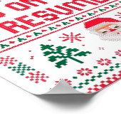 Poster Santa Knows You Lied On Your Resume Funny Office C (Coin)