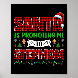 Poster Santa Me Promeut Au Rang De Belle-Mère Xmas En Att