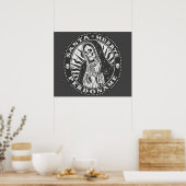 Poster Santa Muerte (Cuisine)