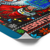 Poster Santa s Support Rebooting Tech Ugly (Coin)