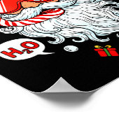 Poster Santa Scuba Diving Equipment Funny Scuba Diver Chr (Coin)