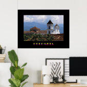 Poster Santafe Antioquia Colombia (Thuiskantoor)