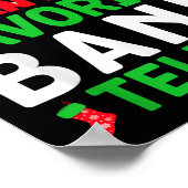 Poster Santa's Favorite Bank Teller Christmas Matching Co (Coin)