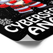 Poster Santa's Favorite Cyber Security Analyst Christmas (Coin)