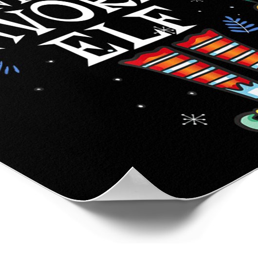 Poster Santa's Favorite Elf The Matching Elf Family For C (Coin)