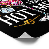 Poster Santa's Favorite Hot Mess Long Sleeve (Coin)